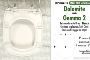 I copriwater Dedicati meglio degli originali. Vediamo il caso del copriwater Gemma 2 di Dolomite