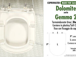 I copriwater Dedicati meglio degli originali. Vediamo il caso del copriwater Gemma 2 di Dolomite